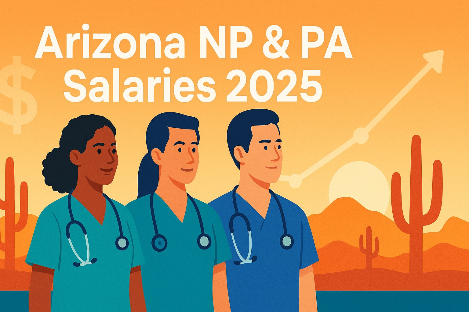 What’s the Average Salary for Nurse Practitioners and Physician Assistants in Arizona in 2025?